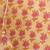 Yellow cotton printed readymade blouse