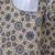 Cream cotton printed readymade blouse