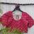 Pink cotton printed readymade blouse