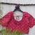 Pink cotton printed readymade blouse