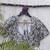 White cotton printed readymade blouse