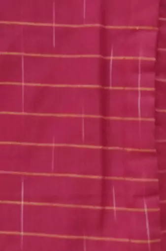 Maroon cotton printed readymade blouse