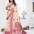 beige jacquard cotton blend saree with blouse 
