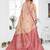 beige jacquard cotton blend saree with blouse 