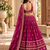 Art Silk Pink Embroidered Lehenga Choli with Dupatta For Women