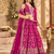Jacquard Pink Embroidered Lehenga Choli with Dupatta