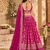 Jacquard Pink Embroidered Lehenga Choli with Dupatta