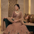 Designer Embroidered Brown Lehenga Choli with Dupatta