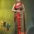 grey mulmul cotton blend saree with zari work