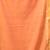 orange solid mulmul cotton blend saree with contrast border