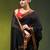 black solid mulmul cotton blend saree with contrast border