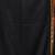 black solid mulmul cotton blend saree with contrast border