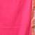 fuchsia solid mulmul cotton blend saree with contrast border