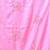 light pink mulmul cotton blend saree with lotus sequin work