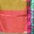 Green tissue saree with rose woven border