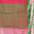 Pink tissue saree with rose woven border