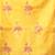 Yellow tissue saree with lotus woven design