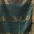 red & green silk blend saree with zari border