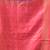 sky blue & red zari woven checked silk blend saree