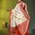 off white zari woven crepe khaddi saree