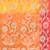 Yellow floral zari woven organza saree