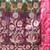 Forest green floral zari woven organza saree