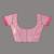 Baby pink floral zari woven organza saree