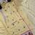 Pastel yellow embroidered farshi salwar suit with dupatta