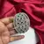 Emerald Green CZ Statement Cuff Bracelet, Silver Plated Art Deco Bangle