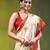 off white zari woven crepe khaddi saree
