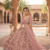 Elegant Dusty Rose Pink Embroidered Bridal Lehenga Choli with Dupatta