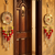 handmade decorative wall hangingtraditional mdf parrot hanging decoration (pack of 2)