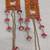 handmade shubh labh cow design mdf door hanging decorative wall hanging for home decor (pack of 2)