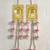 handmade cow painting latkan hanging decorations wall door hanging toran for rajasthani home decoration (pack of 2)