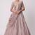Ashpink Organza Sequin And Paper Mirror Work Lehenga Choli For Wedding 