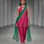 Pink embroidered dupion silk kurta set