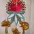 handmade shubh labh door hanging lotus design wall hangingtraditional decor for home (pack of 2)