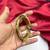 Gold Teardrop CZ Open Cuff Bracelet, Bridal Wedding Bangle, Adjustable Party Jewelry