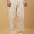 Men cotton elasticated cream salwar