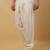 Men cotton elasticated cream salwar