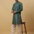 Men cotton elasticated cream salwar