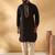 Men cotton elasticated beige salwar