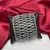 Rhodium Plated Wide CZ Cuff Bracelet, Openwork Crystal Statement Jewelry