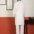 Men embroidered & embellished yoke design white kurta