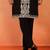 Men embroidered floral thread work japanese fabric black festive kurta