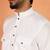 Viscos rayon white pathani kurta and pyjamas