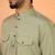 Viscos rayon green pathani kurta and pyjamas