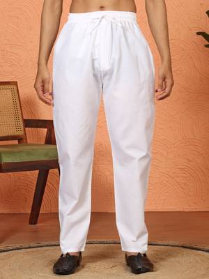 Cotton stripe knee length blue kurta and pyjama 4