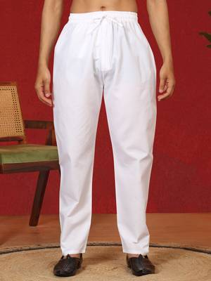 Khadi cotton solid knee length grey kurta and pyjama 4
