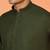 Chikan embroidered cotton rayon green kurta and pyjama